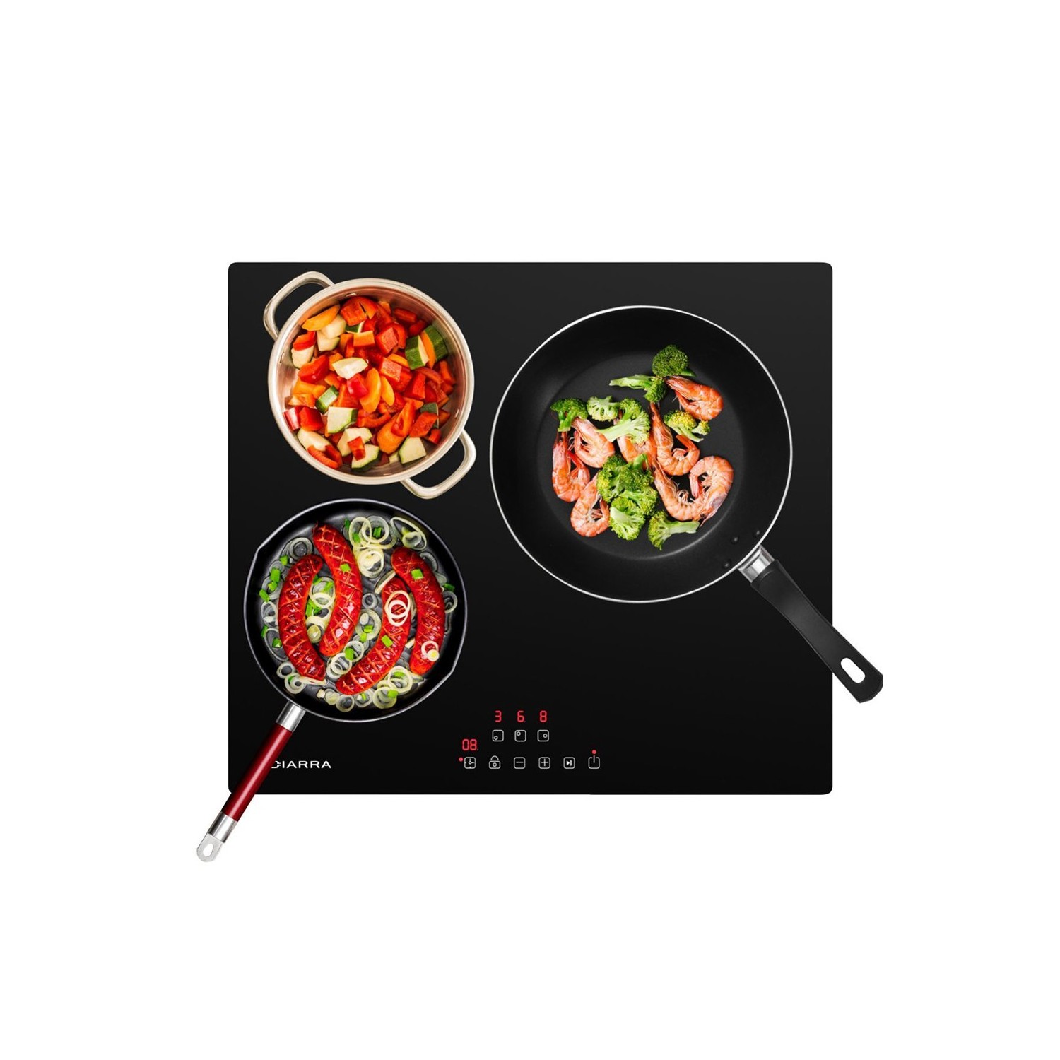 Plaque induction Ciarra CBBIH3-OW 3 foyers