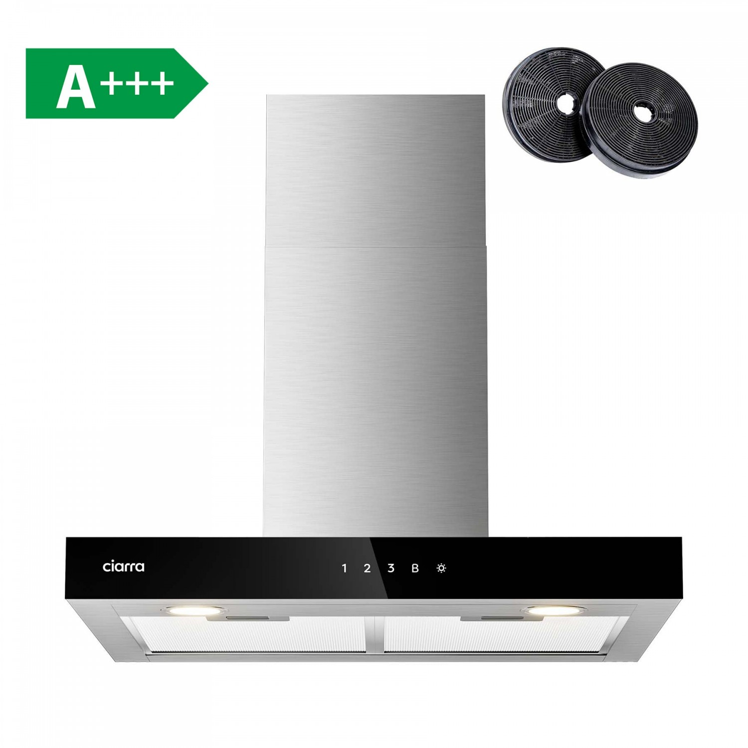 Ciarra  Hotte Aspirante CBCS6102-OW  60cm Capteur Tactile + Wifi + Contrôle App