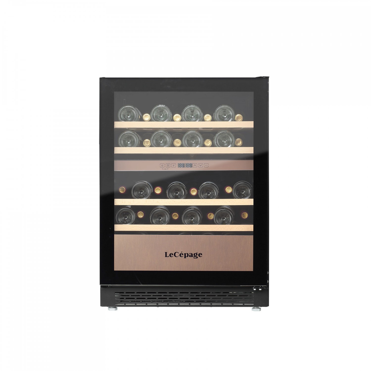 Cave à vin de service encastrable Lecépage AGJ44VN2ZBU 44 bouteilles 2 zones